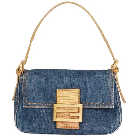 fendi mama baguette ebay|Fendi baguette denim.